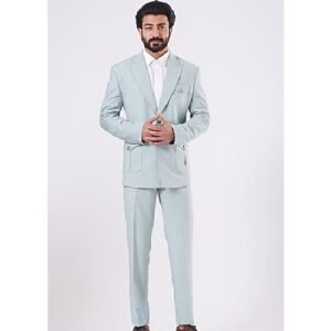 Raymond Light Gray Men Suit