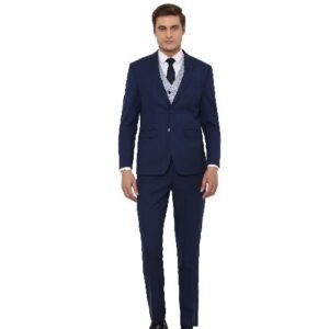 Peter England Blue Men Suit