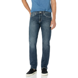 Stretchable Mid-Wash Slim Fit Jeans For Men