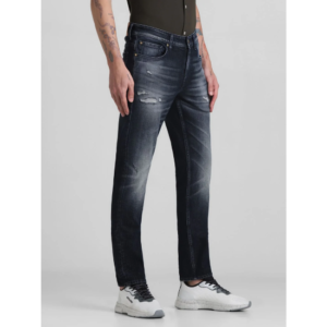 Non-Stretch Straight Fit Jeans For Men