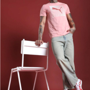 Men’s Logo Graphic Slim Fit T- shirt