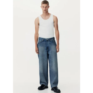 Pure Cotton Baggy Jeans