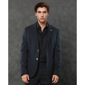 Single-Breasted Slim-Fit Formal Two-Piece Suit