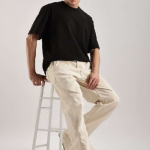 Men’s Loose Fit Washed-look T-shirt