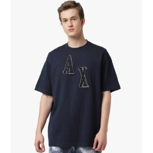 Heavy Cotton T-Shirt with Logo For Men