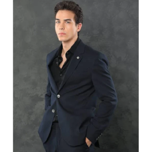 Single-Breasted Slim-Fit Formal Two-Piece Suit