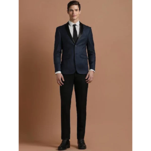 Men’s Single Breasted Solid Suit