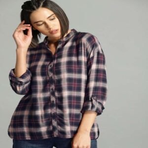 Women Regular Fit Checkered Casual Shirt