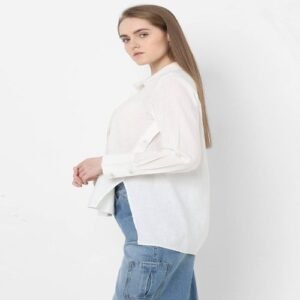 Women Concealed Placket Regular Fit Shirt