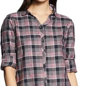 Women Regular Fit Checkered Casual Shirt