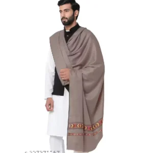 Men’s Kullu Design Wool Lohi/Shawl