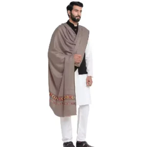 Men’s Kullu Design Wool Lohi/Shawl